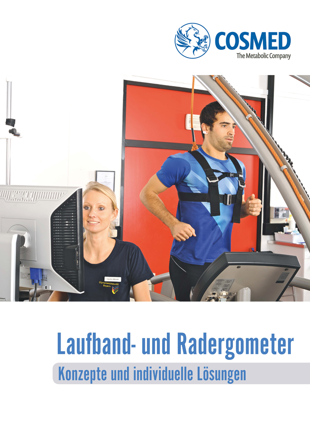 Printprojekt - Katalog für die COSMED Laufband- und Ergometer